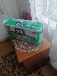Підгузки для дорослих STILL Adult Diaper L 30 шт памперси великих розмірів 110-150 см для людей похилого віку з індикатором вологості з високою поглинальною здатністю та еластичними бортами для активного способу життя фото від покупців 12