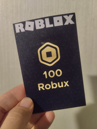 Карта поповнення Roblox Gift Card на 100 ROBUX (Код активації)