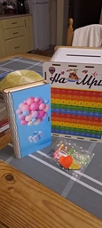 Дерев'яний Конверт для Грошей, Подарункова Коробка 19х10 см Купюрниця Скринька з Дерева «Шар Подарунок»