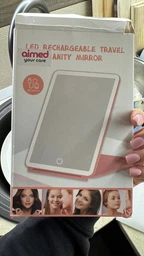 Дзеркало для макіяжу AIMED Makeup Mirror Stand LED White фото від покупців 3