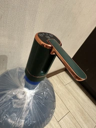 Автоматична помпа для води з акумулятором 1200mAh диспенсер електричний для пляшок BRS Green фото від покупців 1