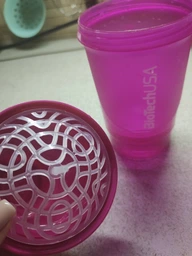 Шейкер Biotech SHAKER WAVE + NANO рожевий (300ml + 150ml) (484205) фото від покупців 7