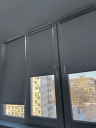 Ролета тканевая Roll Group Blackout LUX 56х165 Бежевый 707 фото от покупателей 17
