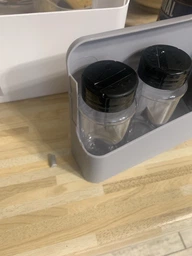 Організатор для зберігання спецій Spice Rack Сірий фото от покупателей 4