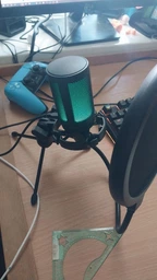 Мікрофон для блогерів FIFINE AmpliGame A2 ігровий стрімінговий з RGB підсвіткою (51000) фото від покупців 2