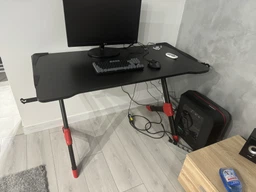 Комп'ютерний стіл RZTK Cobra RGB Carbon 1200 х 600 мм фото від покупців 6