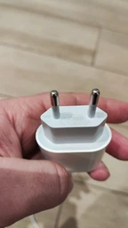 Быстрая зарядка для айфона айпада Apple 20W USB C Power Adapter Блок питания для айфон iPhone iPad Type C сетевое зарядное устройство на айфон айпад 20 Вт блок быстрой зарядки блочок тайп си адаптер Samsung Google Galaxy Xiaomi Redmi Huawei White MZPA-20W фото от покупателей 4