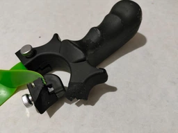 Мисливська рогатка з лазерним прицілом та кобурою DEXT Базовий набір 500MT зі сталевими кульками та запасною гумкою для полювання (DXT04)