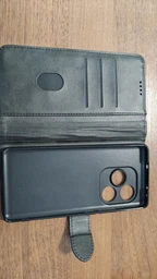 Чохол-книжка Crazy Horse Clasic для Realme GT Neo 6 SE Dark Blue (Front) (63426) фото від покупців 1
