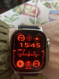 Смарт-часы Smart Watch HK9 ULTRA 2 AMOLED 49mm [2+1 ремешка Trail Loop и Ocean Band в комплекте] Тёмно-Синий