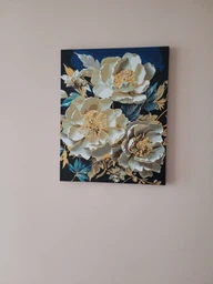 Картина по номерам Origami Белые Пионы 40x50 см (LW30410)
