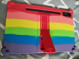 Силіконовий чохол із підставкою для Lenovo Tab P12 TB370FU / Xiaoxin Pad Pro 12.7 TB371FC Rainbow
