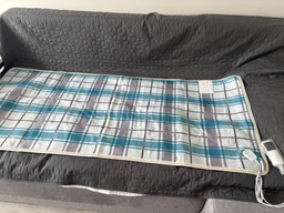 Электропростынь односпальная 70х160 см Home Textile Comfort, 9 режимов подогрева+Таймер автоотключения, в клеточку, арт.70160 фото от покупателей 1