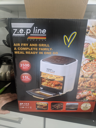 Аєрофритюрниця для дому з таймером Zepline ZP-111 на 7 л безмасляна фритюрниця 4000W
