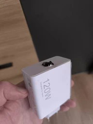 Зарядний пристрій для Xiaomi Mi 120W (Пікова потужність) Fast Charger AR-9172 з кабелем USB-Type C для швидкого заряджання, Білий фото від покупців 4