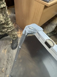Магнитно-маркерная доска H-Tone с алюминиевой рамкой 45 х 60 см (JJ41120-2) фото от покупателей 1