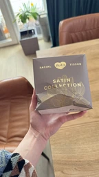 Салфетки косметические Ruta Satin Collection 80 листов 2 слоя х 4 шт (4820023743656) фото от покупателей 3