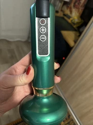Массажер вакуумный антицеллюлитный Cupping Massage Instrument, аккумуляторный ручной электромассажер со встроенным таймером для уменьшения целлюлита, лимфодренажа и улучшения кровообращения Зеленый, DF-9-Green фото от покупателей 1
