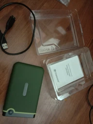 HDD накопичувач Transcend StoreJet 25M3G 1TB (TS1TSJ25C3N) USB 3.1 Military Green (6389749) фото від покупців 5