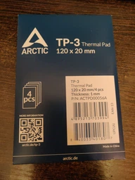Термопрокладка Arctic TP-3 120x20x1.0 мм 4 шт (ACTPD00056A) фото от покупателей 4