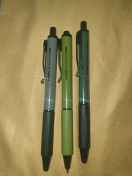 Набор маслянных ручек Buromax Military 0.7 мм 3 шт Синих (BM.8369.3)
