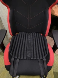 Ортопедические подушки EKKOSEAT для сидения на рабочее стуло. Черная. ST-1G-101.forback43 фото от покупателей 3