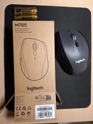 Мышь беспроводная Logitech M705 Marathon Black лазерная (910-001949) фото от покупателей 3