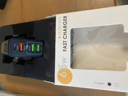 Мережевий зарядний пристрій PD 65W швидка зарядка Quick Charge 3.0 USB Type-C PD блок швидкої зарядки для IPhone IPad Apple Samsung Xiaomi юсб адаптер живлення для айфона телефона чорний (10077) фото від покупців 16