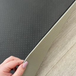 Килимок для йоги та фітнесу TPE (йога мат, каремат спортивний) OSPORT Yoga ECO Pro 6мм (FI-0076) Чорно-салатовий фото від покупців 1
