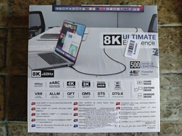 Кабель Promate PrimeLink8K-500 HDMI to HDMI 2.1 UHD HDR 5 м Grey (primelink8k-500.grey) фото от покупателей 1