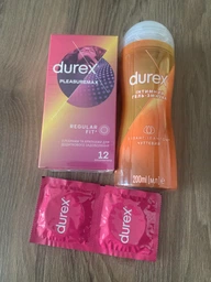 Презервативы латексные с силиконовой смазкой Durex Pleasuremax (с ребрами и точками) 3 шт (5038483203989)