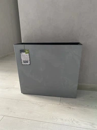 Горщик терасовий для квітів Urbi Case Beton Effect високий Маренго мармурний (DUC600TE-425U) фото від покупців 1