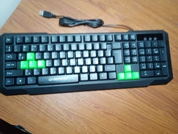 Проводная клавиатура Esperanza Keyboard EGK102 Red USB 1.5м фото от покупателей 6