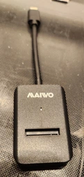 Адаптер Maiwo для M.2 SSD NVMe (PCIe) / M.2 SSD SATA - USB 3.2 Gen2x1 Type-C до 10 Гбит/с (K1696P2)