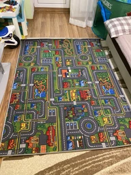 Килим AW Плейсити містечко з дорогами 250x150 см (7902580) фото від покупців 2