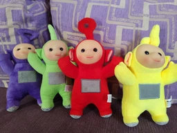 Набір м'яких іграшок Телепузики з мультфільму Teletubbies 4 шт