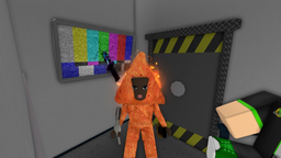 Roblox: Flaming Hot Chip Head