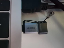 Адаптер Ugreen OTG to USB 3.0 Type-C Silver White с карабином (US270) фото от покупателей 2