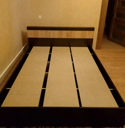 Кровать Эверест Соната Кровать 1600 Дуб сонома + Белый
