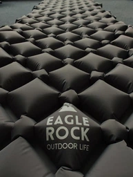Надувной туристический коврик каремат Eagle Rock 40DNylon TPU серый NAD00311 надувной матрас для палатки фото от покупателей 6