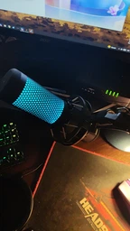 Мікрофон для ПК, для стрімінгу, подкастів HyperX QuadCast S (HMIQ1S-XX-RG/G) фото від покупців 4