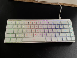 Клавіатура ASUS ROG Falchion RX Low Profile Red Wireless/Bluetooth/USB UA White (90MP03EC-BKMA10) фото від покупців 7