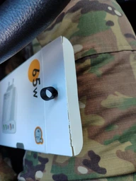 Мережевий зарядний пристрій PD 65W швидка зарядка Quick Charge 3.0 USB Type-C PD блок швидкої зарядки для IPhone IPad Apple Samsung Xiaomi юсб адаптер живлення для айфона телефона чорний (10077) фото від покупців 14