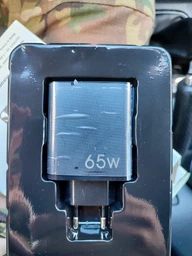 Мережевий зарядний пристрій PD 65W швидка зарядка Quick Charge 3.0 USB Type-C PD блок швидкої зарядки для IPhone IPad Apple Samsung Xiaomi юсб адаптер живлення для айфона телефона чорний (10077) фото від покупців 11