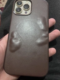 Чехол кожаный Decoded Leather Case with MagSafe Original для Apple Iphone 13 Pro Max/12 Pro Max (6.7") Chocolate Brown фото от покупателей 2