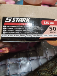 Набір шліфувального паперу Stark 125 мм 50 шт. Р36, Р60, Р80, Р100, Р120, Р180, Р240, Р320, Р400, Р600 (125050010) фото від покупців 1