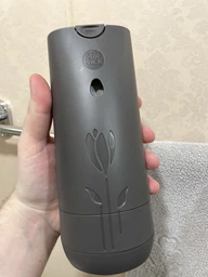 Освежитель воздуха автоматический Airwick Freshmatic Сатин и Лилия (Серый), 250 мл фото от покупателей 2