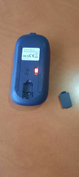 Бездротова RGB миша PANTXIKE 800/1200/1600 DPI з WIFI 2.4 ГГц та Bluetooth 5.2 безшумна перезаряджувальна черний колір матова фото від покупців 5