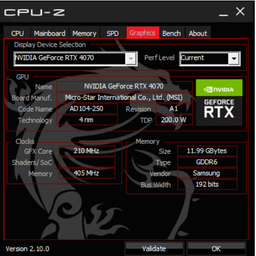 Видеокарта MSI PCI-Ex GeForce RTX 4070 Ventus 3X E1 12G OC 12GB GDDR6 (192bit) (2520) (HDMI, 3 x DisplayPort) (RTX 4070 VENTUS 3X E1 12G OC)
