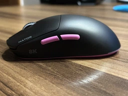 Мышь Hator Quasar 3 Ultra 8K Wireless White/Violet (HTM771) [127985] фото от покупателей 13